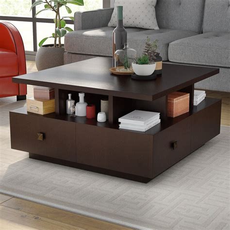Square coffee table wayfair. Things To Know About Square coffee table wayfair. 